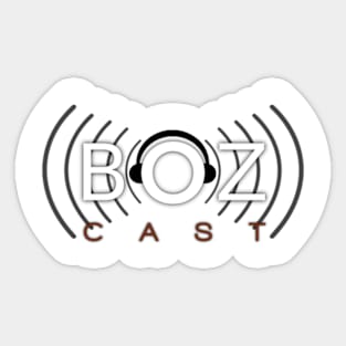 The BozCast Sticker